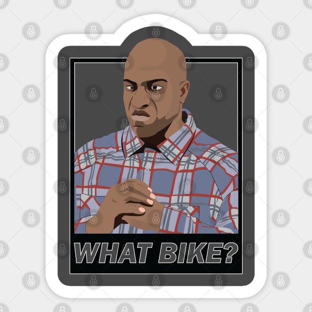 What Bike? Sticker by Threetothadome